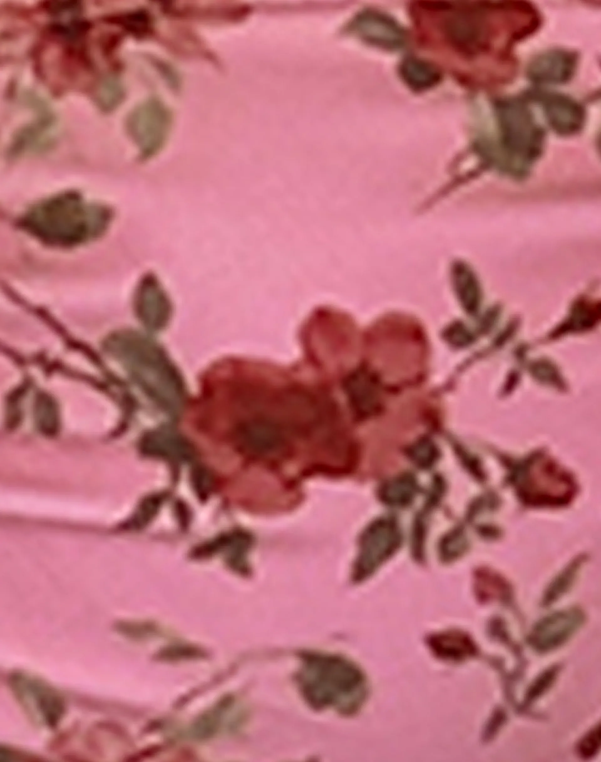 Motel Rocks Swimwear-Ricoa Bikini Top in Pink Floral Bloom PinkFloralBloom