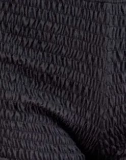 Motel Rocks Loungewear | Micro Shorts-Ritala Shirred Micro Shorts in Beluga Grey belugagrey