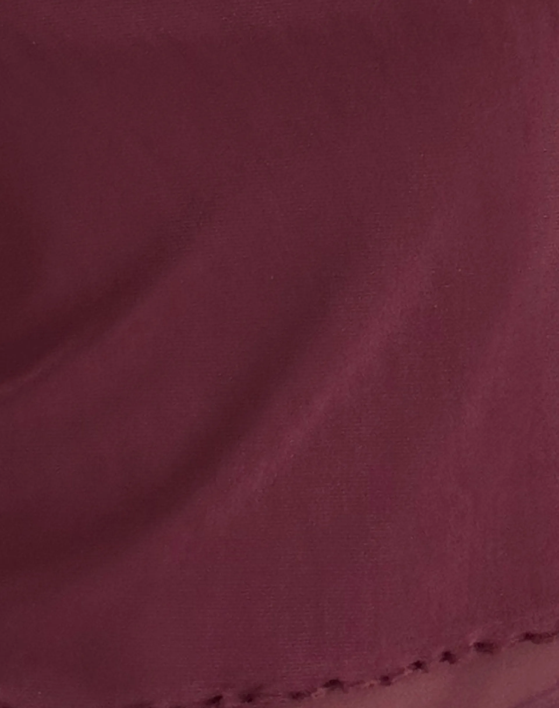 Motel Rocks Basic Tops | Going Out Tops-Rochie Asymmetric Top in Mesh Maroon MeshMaroon