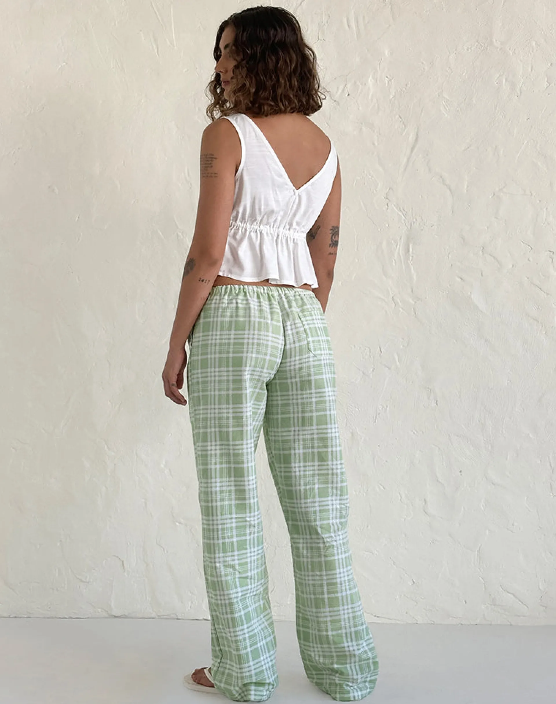 Motel Rocks Strappy Tops | Crop Tops-Rolia Tie Front Top in Off White OffWhite
