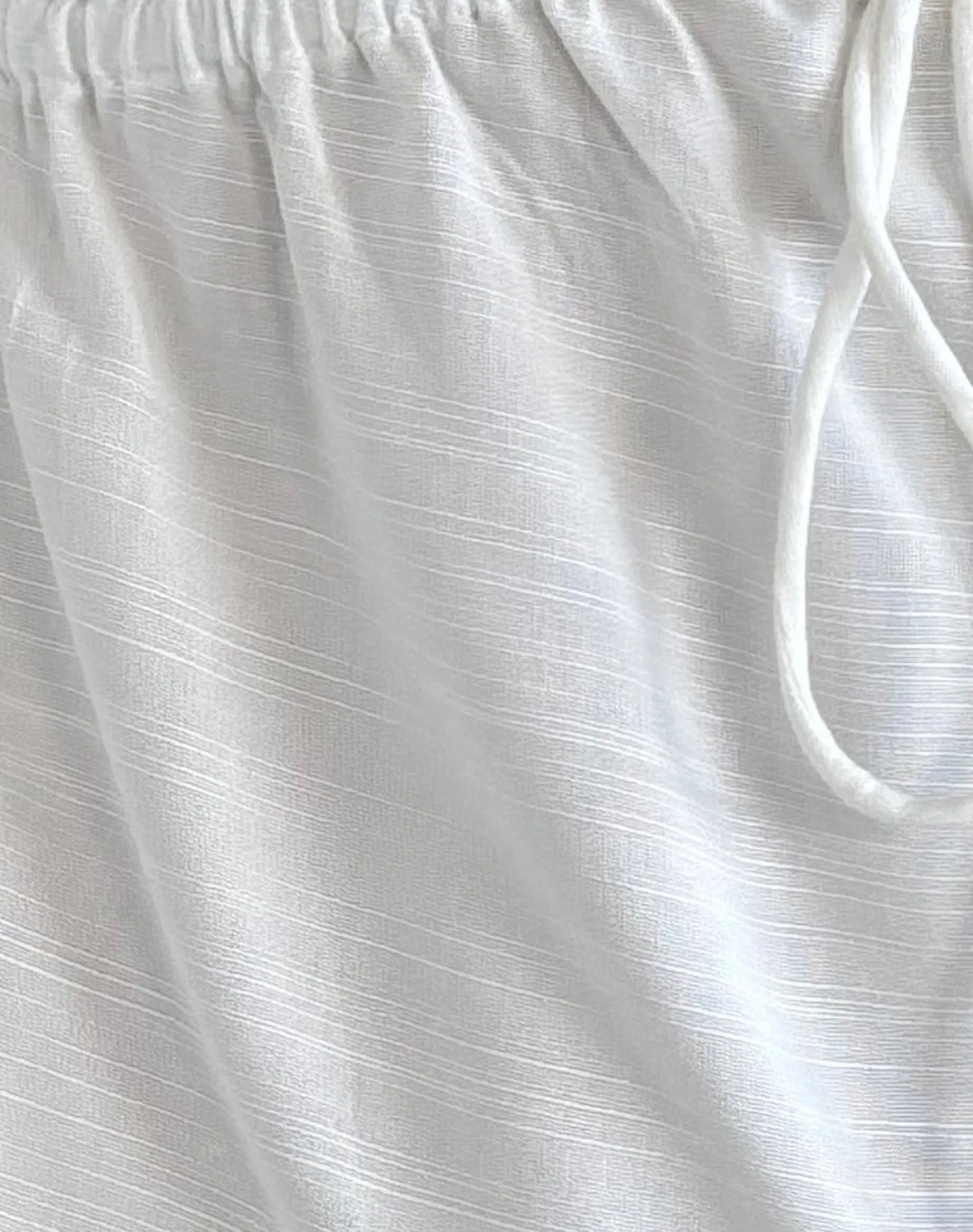 Motel Rocks Strappy Tops | Crop Tops-Rolia Tie Front Top in Off White OffWhite