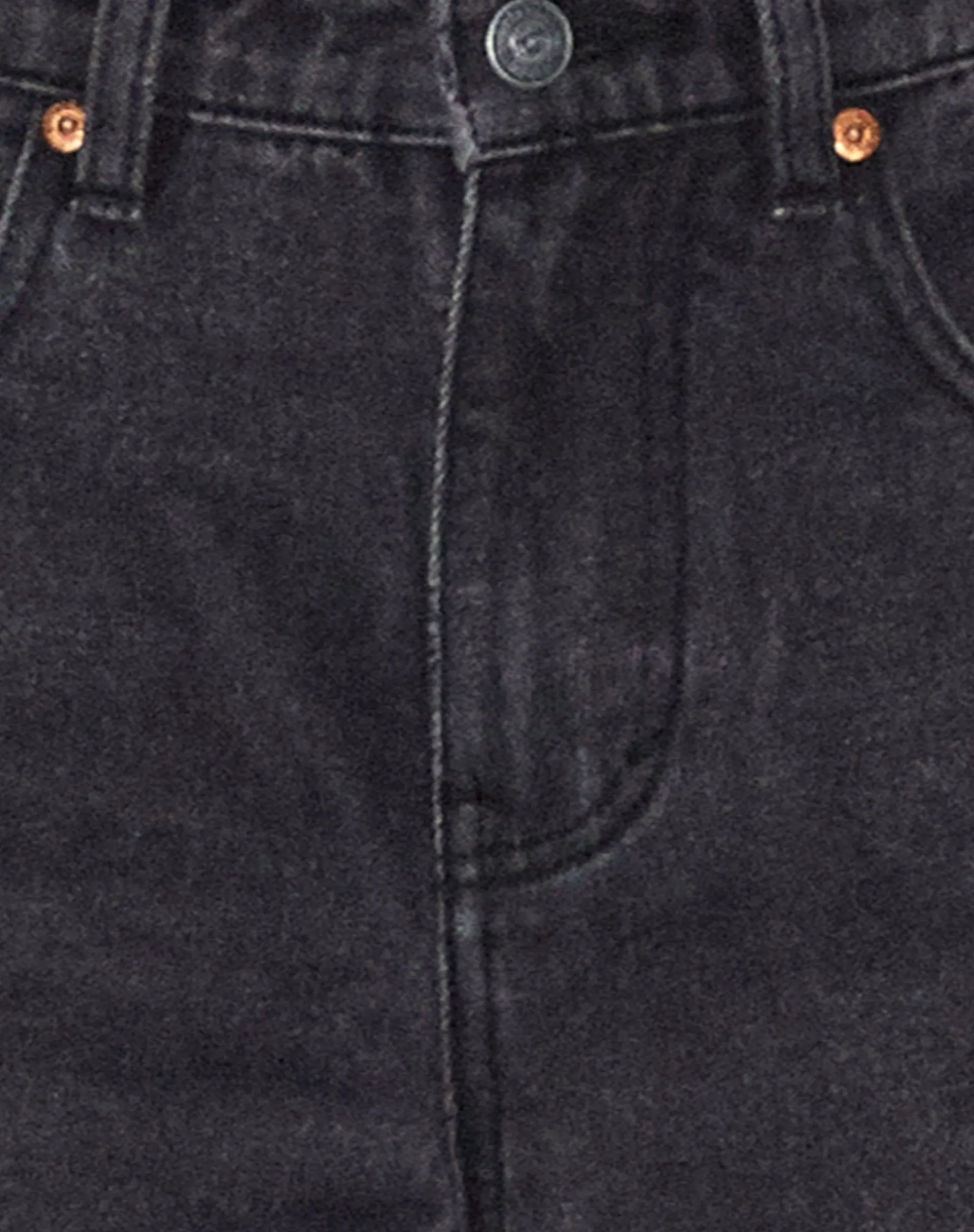 Motel Rocks Low Rise Pants-Roomy Extra Wide Low Rise Jeans in Black Wash BlackWash
