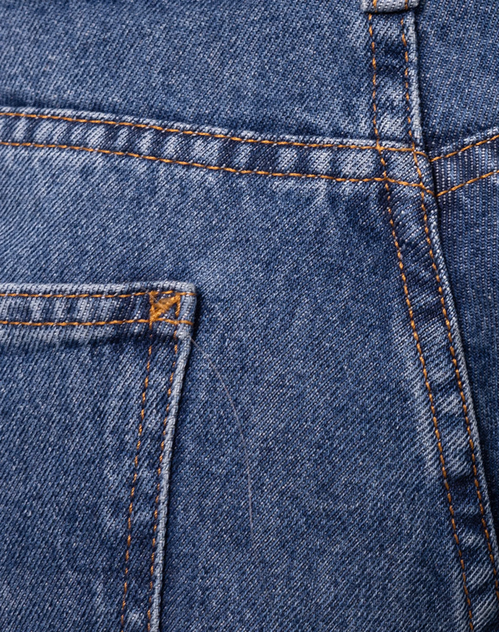 Motel Rocks Low Rise Pants | Jeans-Roomy Extra Wide Low Rise Jeans in Mid Blue Used MidBlueUsed