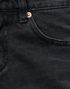 Motel Rocks Low Rise Pants | Jeans-Roomy Extra Wide Low Rise Jeans in Washed Black WashedBlack
