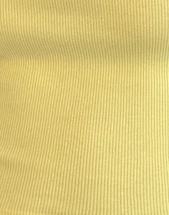 Motel Rocks Basic Tops | Vest Tops-Roxe Ribbed Vest Top in lemonade