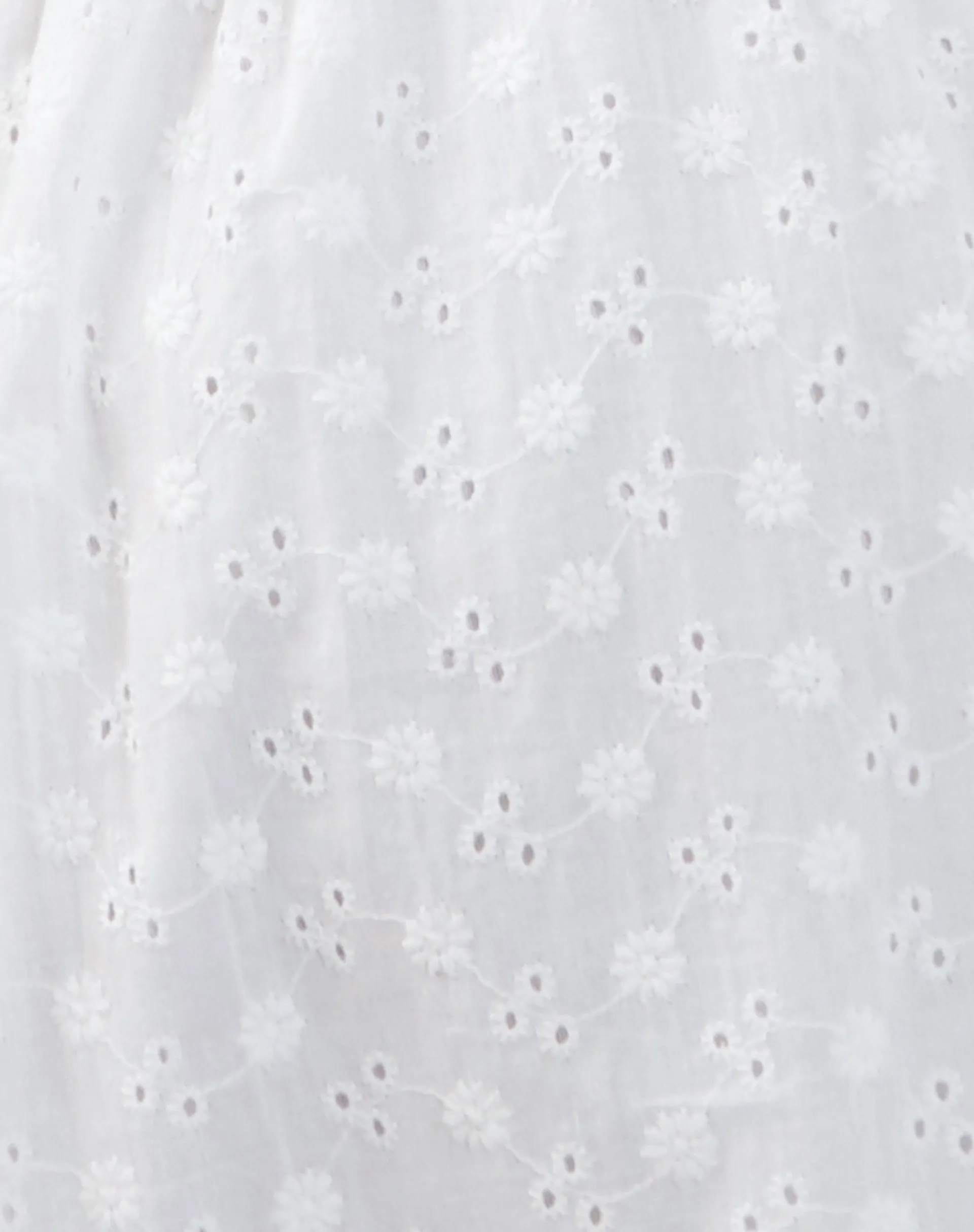 Motel Rocks Midi Skirts-Rusma Midi Skirt in White Broderie