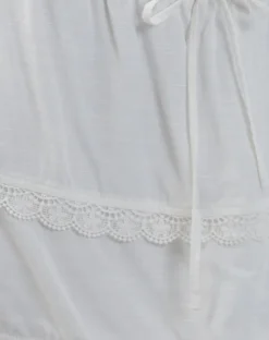 Motel Rocks A Line Skirts | Mini Skirts-Ryila Frill Mini Skirt in White
