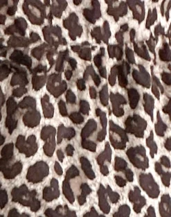 Motel Rocks Shirts And Blouses-Ryota Tie Front Blouse in Leopard Sandstorm LeopardSandstorm