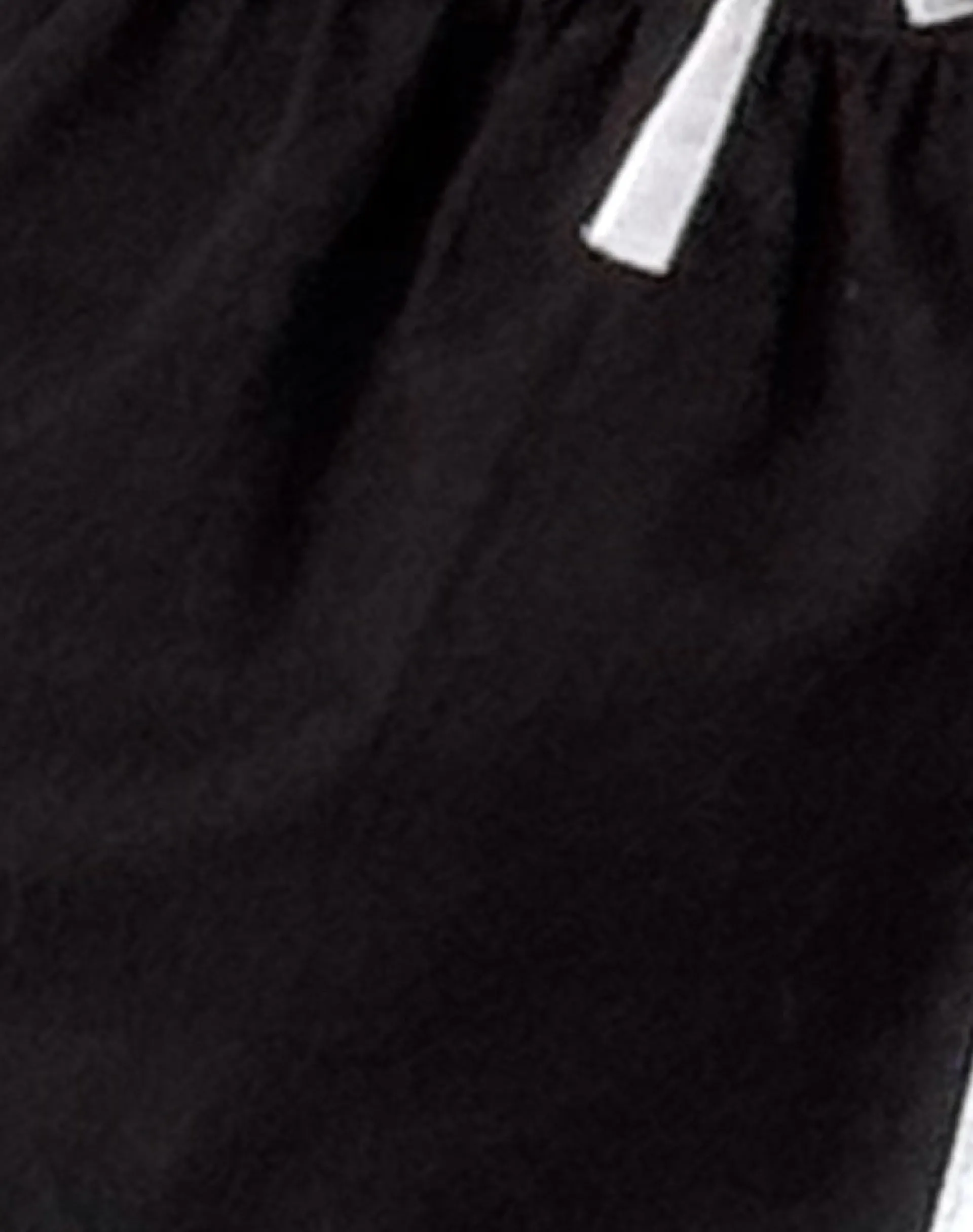 Motel Rocks Tailoring | Shirts And Blouses-Ryota Tie Front Blouse in Black with White Binding BlackwithWhiteBinding