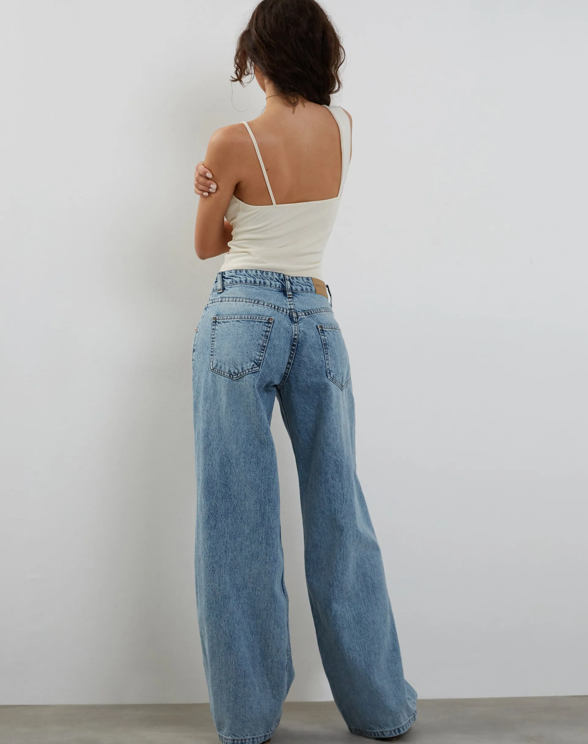 Motel Rocks Vest Tops | Strappy Tops-Sambu Top in Mesh Ivory MeshIvory