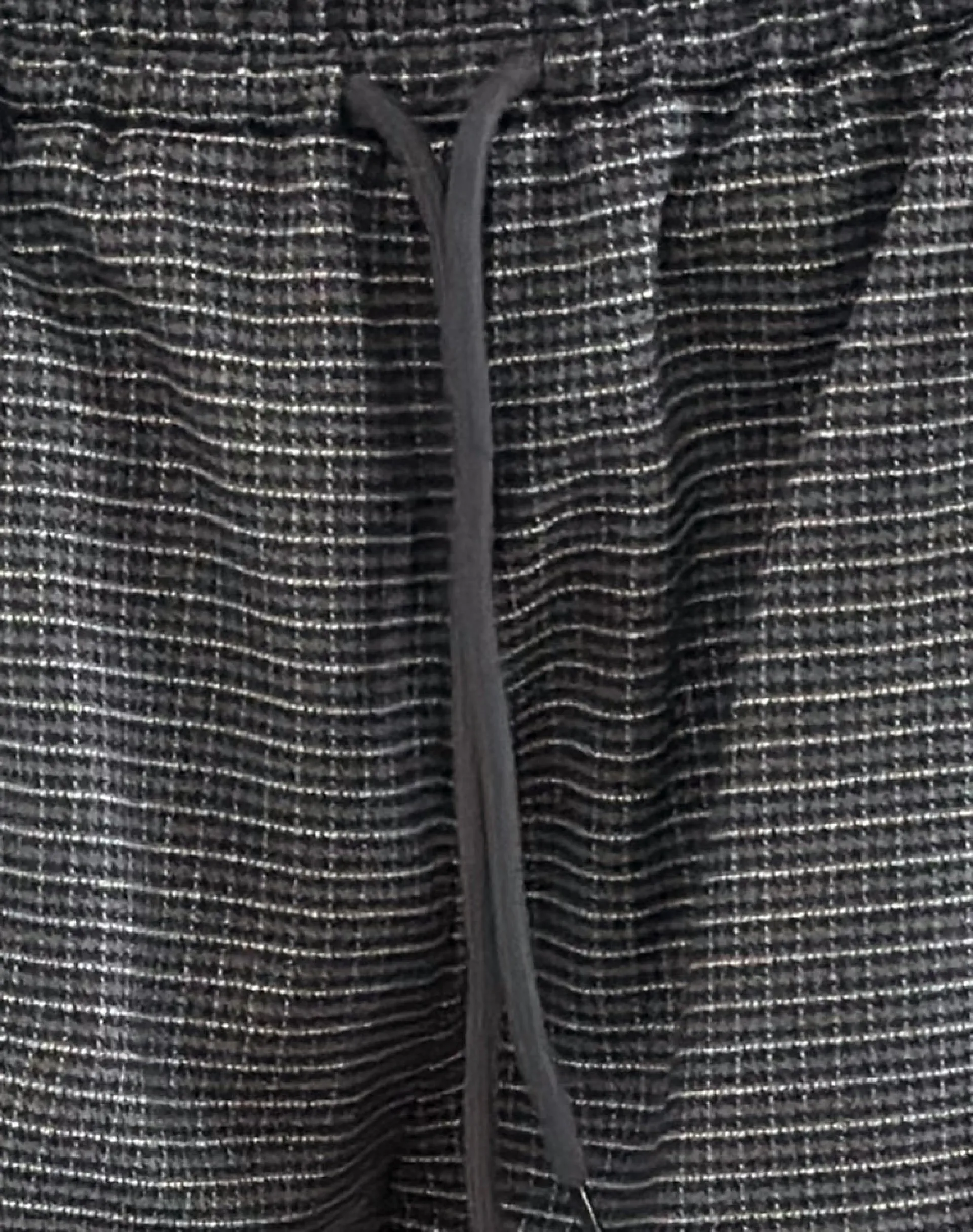 Motel Rocks Loungewear-Sasari Oversize Trouser in Check Navy CheckNavy