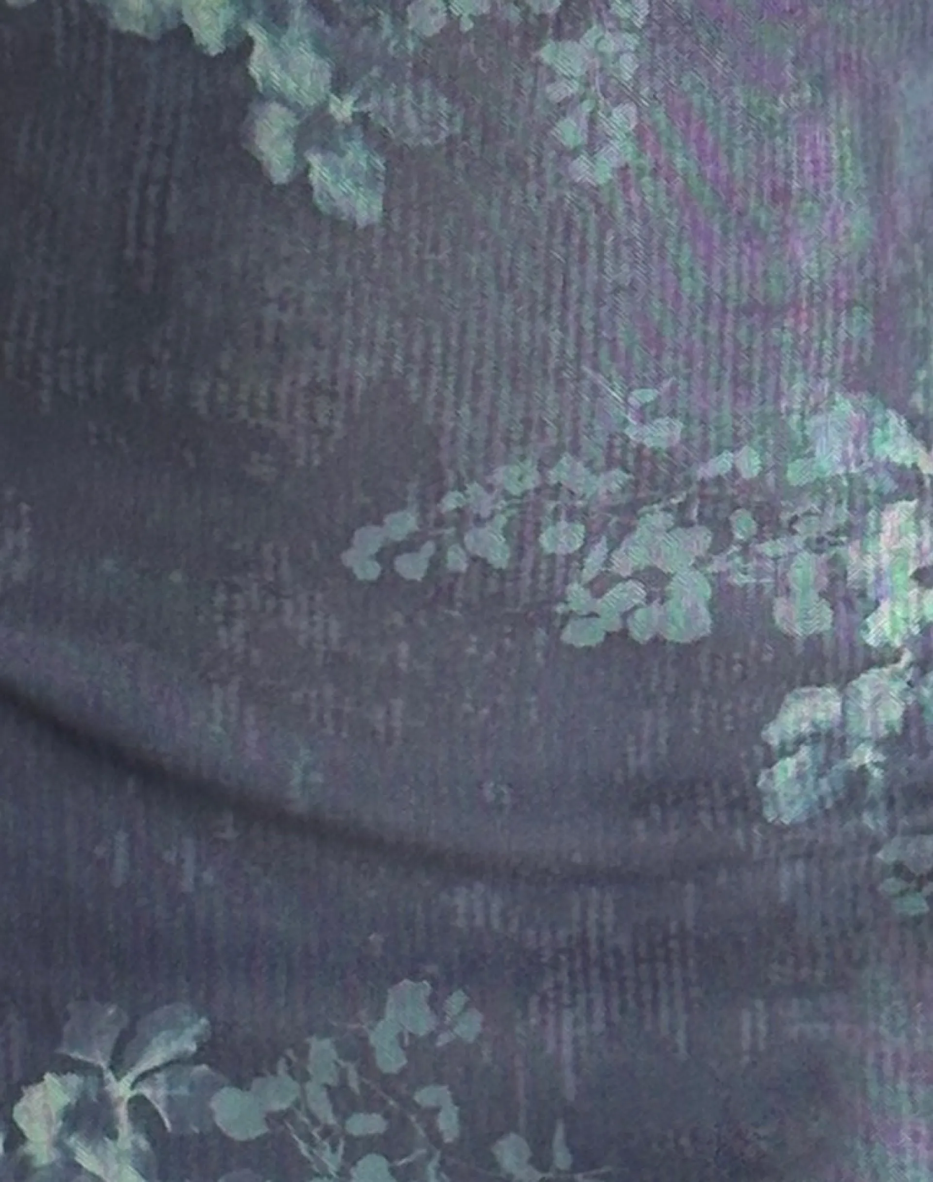 Motel Rocks Printed Dresses | Day Dresses-Sevila Long Sleeve Mini Dress in Faded Botanical Green FadedBotanicalGreen