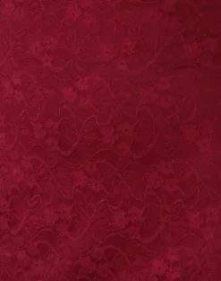 Motel Rocks Day Dresses | Bodycon Dresses-Sevila Long Sleeve Mini Dress in Deep Red Lace DeepRedLace