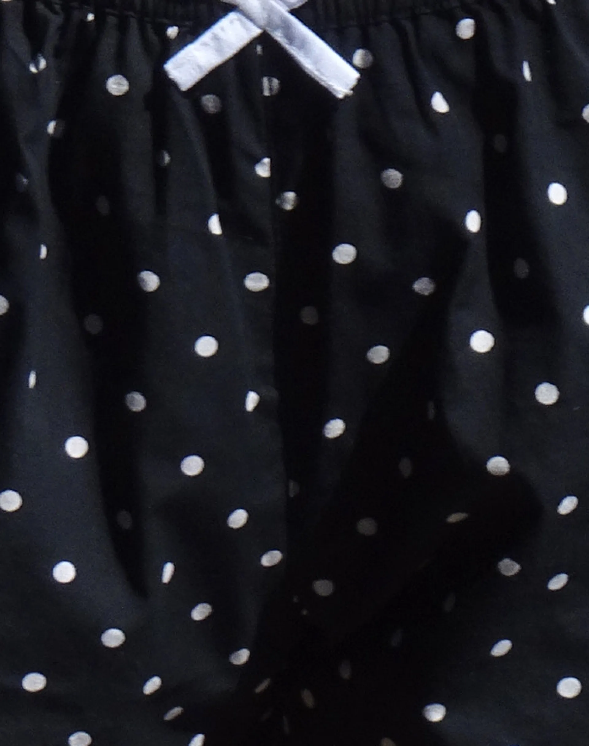 Motel Rocks Loungewear | Co-Ords-Sibo Short in Polka Black