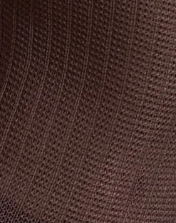 Motel Rocks Day Dresses | Bodycon Dresses-Susannah Dress in Wide Rib Knit Brown