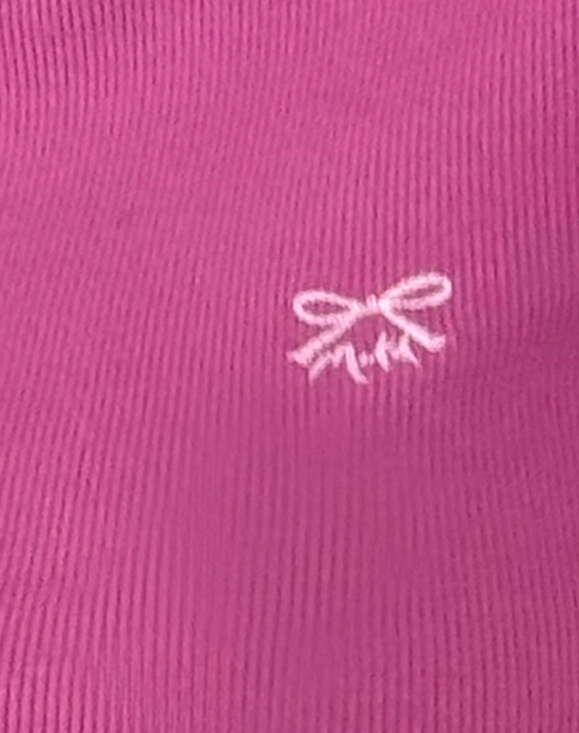 Motel Rocks Basics | Tees-Suti Tee in Cashmere Pink with Light Pink Bow M Embroidery CashmerePinkwithLightPinkBowMEmbroidery
