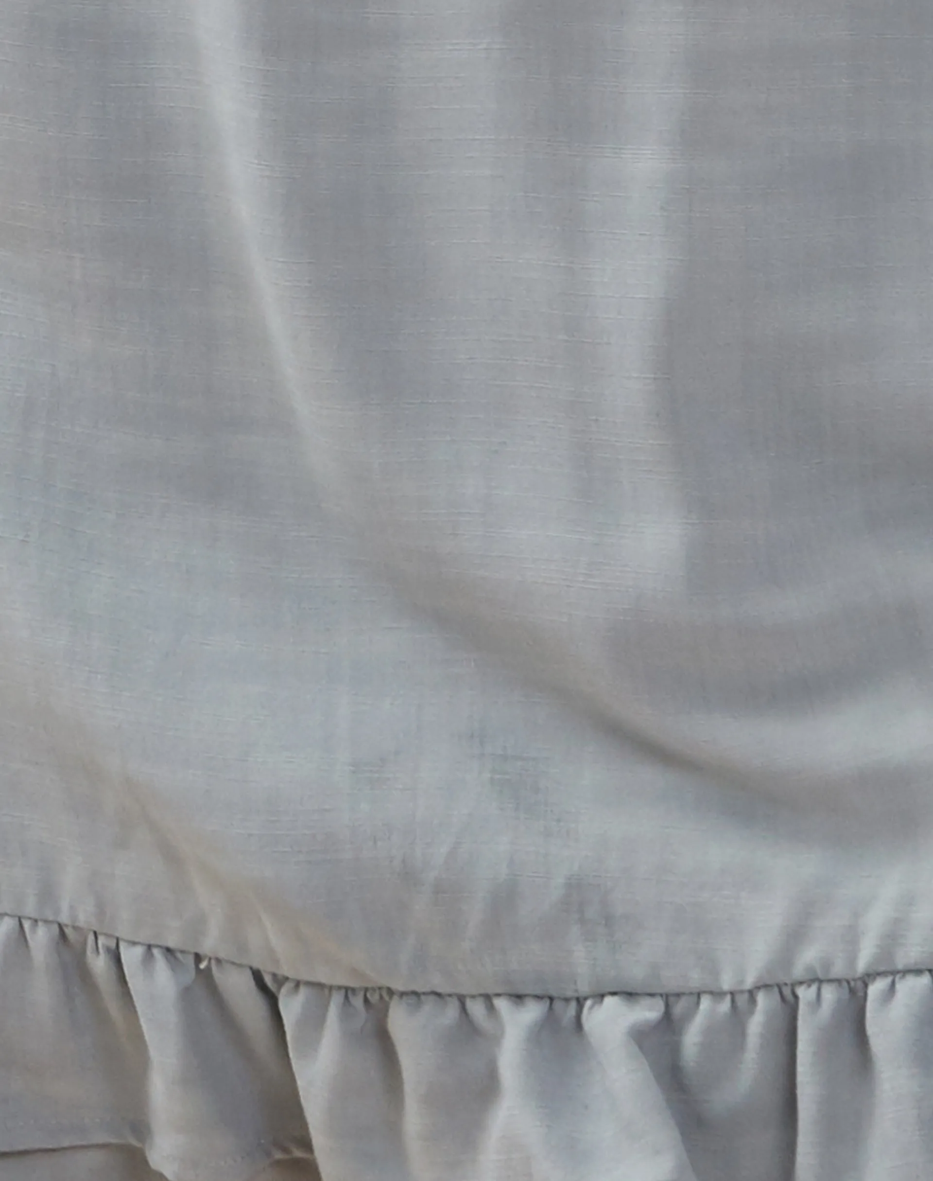 Motel Rocks Day Dresses-Svajone Frill Hem Halter Mini Dress in Baby Blue