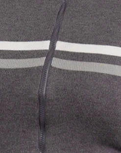 Motel Rocks Jackets-Tabeya Sleeveless Knit Jacket in grey