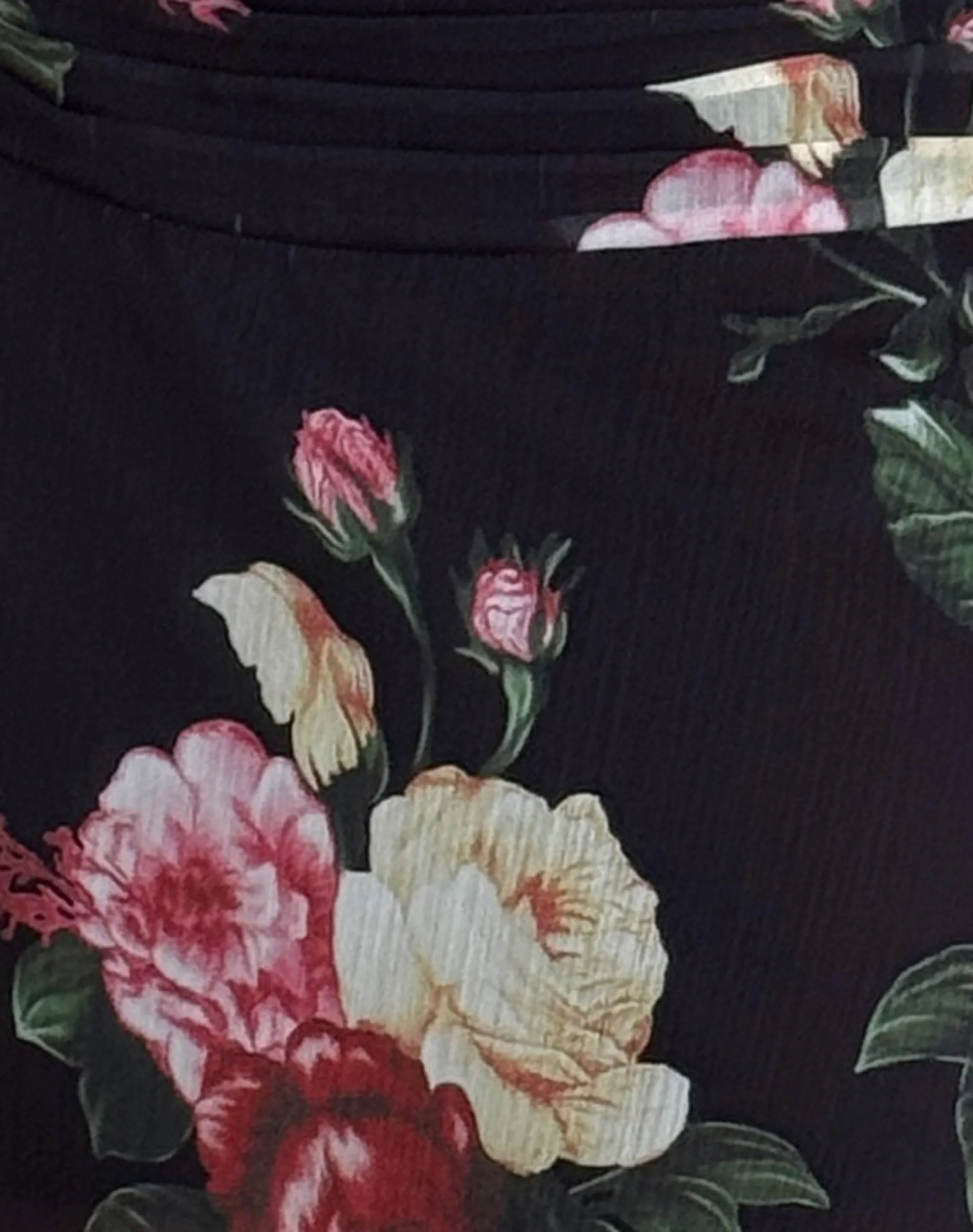 Motel Rocks Co-Ords | Printed Skirts-Tyler Skirt in Renaissance Rose Black RenaissanceRoseBlack