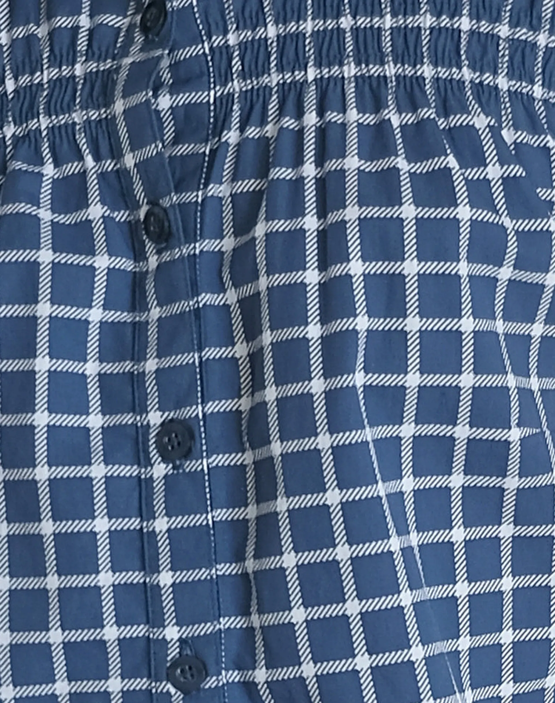 Motel Rocks Tailoring | Co-Ords-Ulsan Fitted Shirt in Navy Tartan Poplin navytartanpoplin