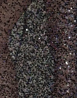 Motel Rocks Co-Ords | Maxi Skirts-Vanessa Maxi Skirt in Sequin Mesh Black