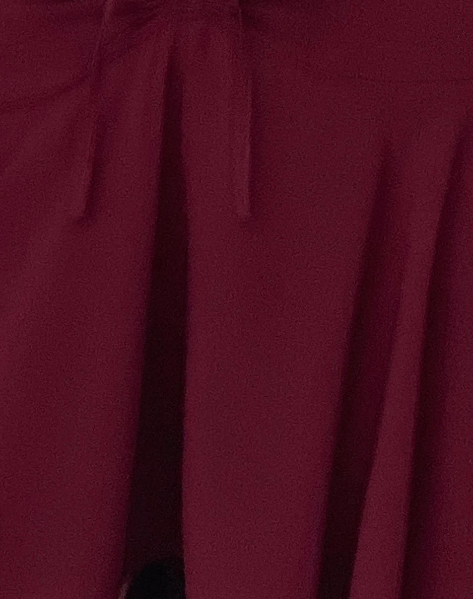 Motel Rocks Mini Skirts-Veny Mini Skirt in Chiffon Oxblood