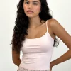 Motel Rocks Loungewear | Co-Ords-Vikha Vest Top in Soft Jersey Pink SoftJerseyPink