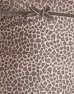 Motel Rocks Printed Dresses | Day Dresses-Vitria Mini Dress in Dainty Leopard Light Brown