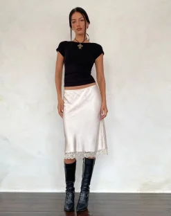 Motel Rocks Basic Tops | Tees-Xareni Ruched Backless Top in Black