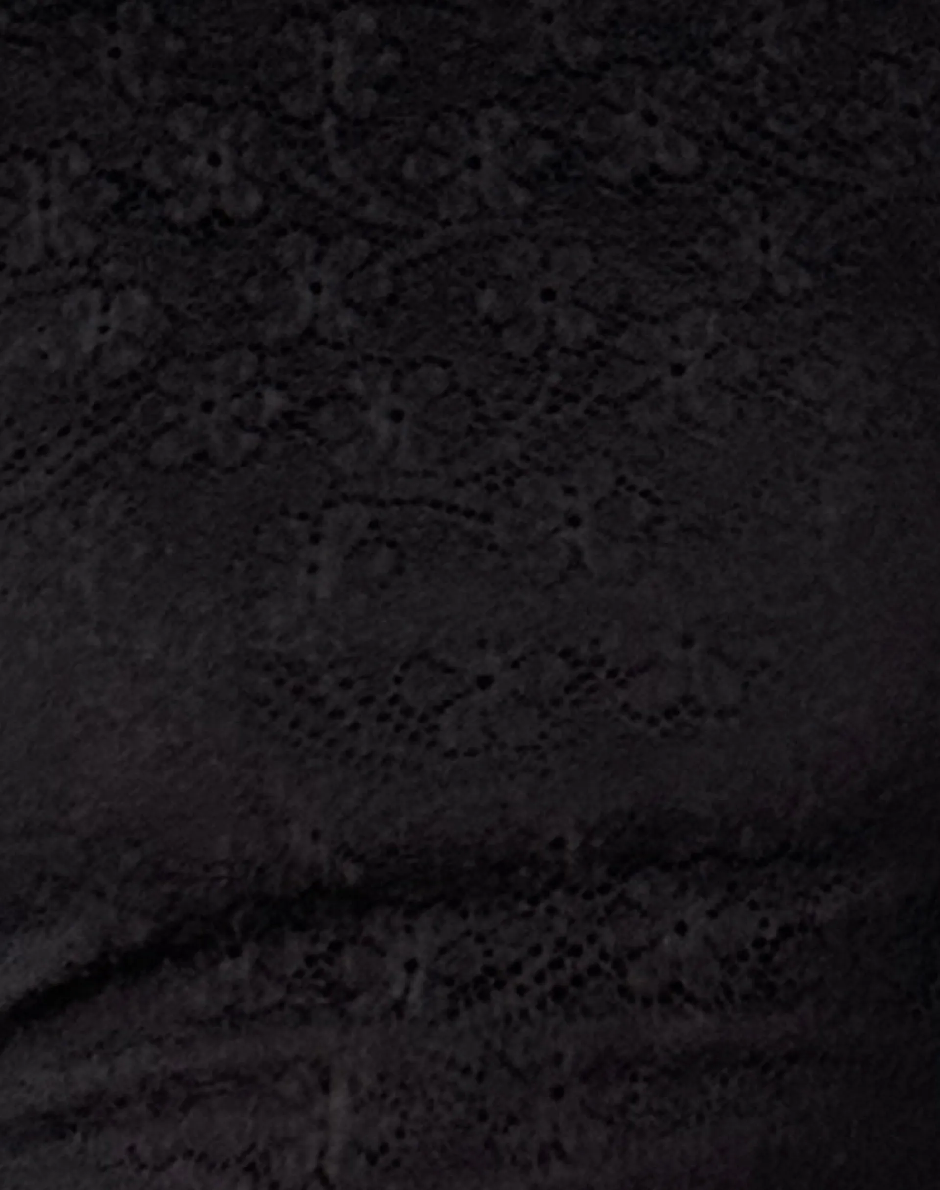 Motel Rocks Long Sleeve Tops | Lace Tops-Xiabon Backless Long Sleeve Top in Lace Black LaceBlack