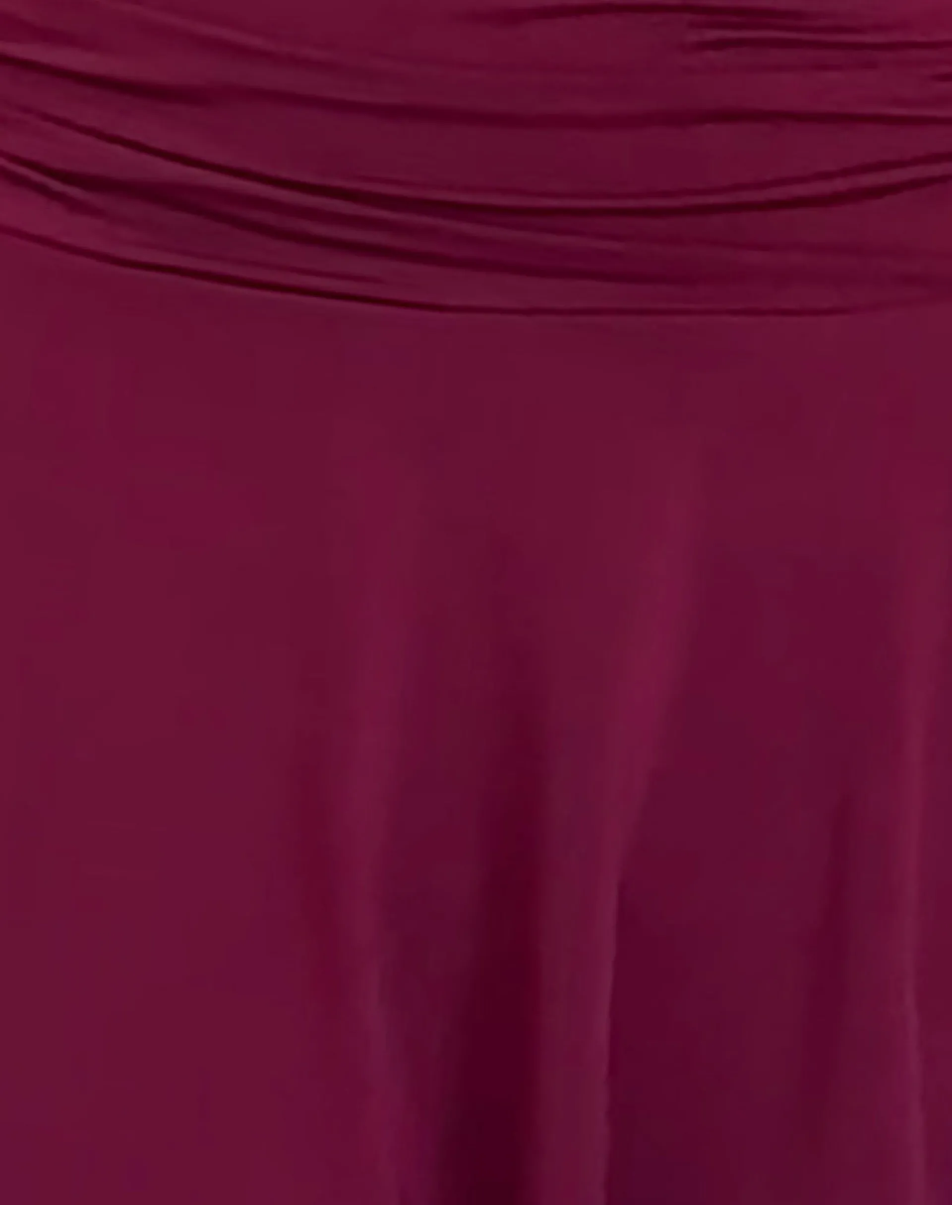Motel Rocks Bandeau Dresses | Party Dresses-Yasmin Bandeau Mini Slinky Dress in Burgundy