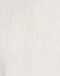 Motel Rocks Basics-Yasona Button Up Cardigan in Ivory